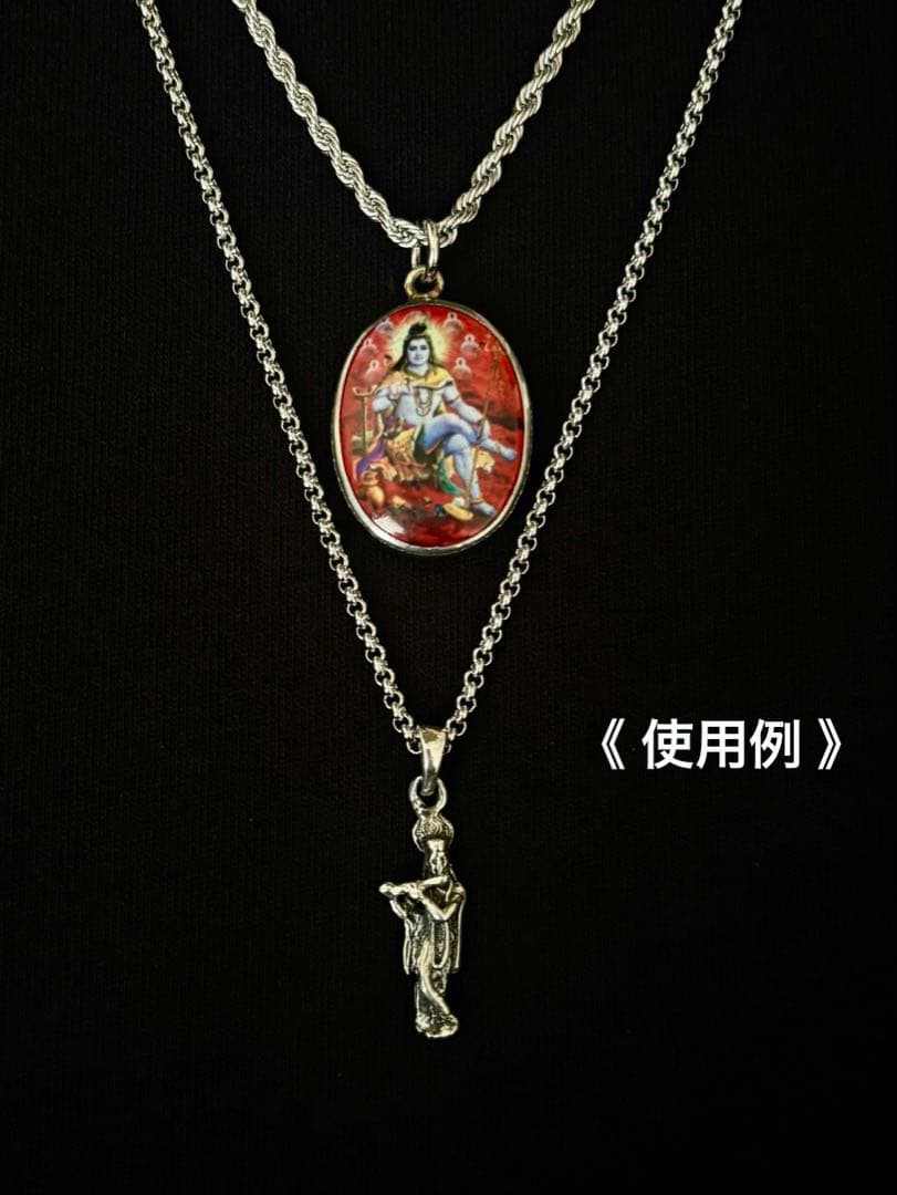 【レア柄】藤井風さん　シヴァ神《レッド》オームペンダント⭐︎おまけつき