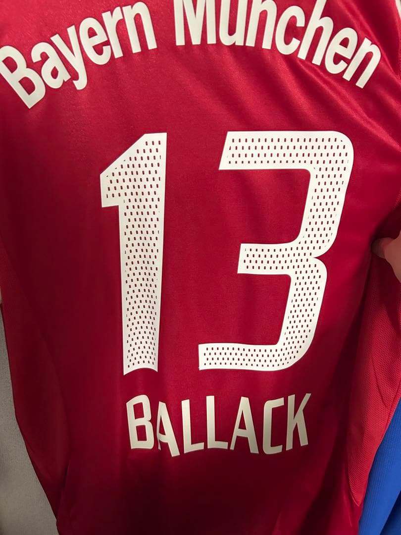 バイエルンミュンヘン　ミヒャエル・バラック　オーセンティックユニフォーム　美品