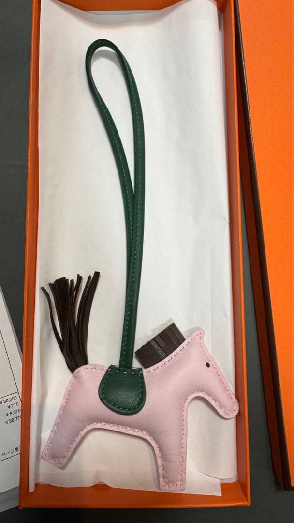 【新品未使用】エルメス ロデオ PM チャーム ローズ・ダーリン【2025年製】