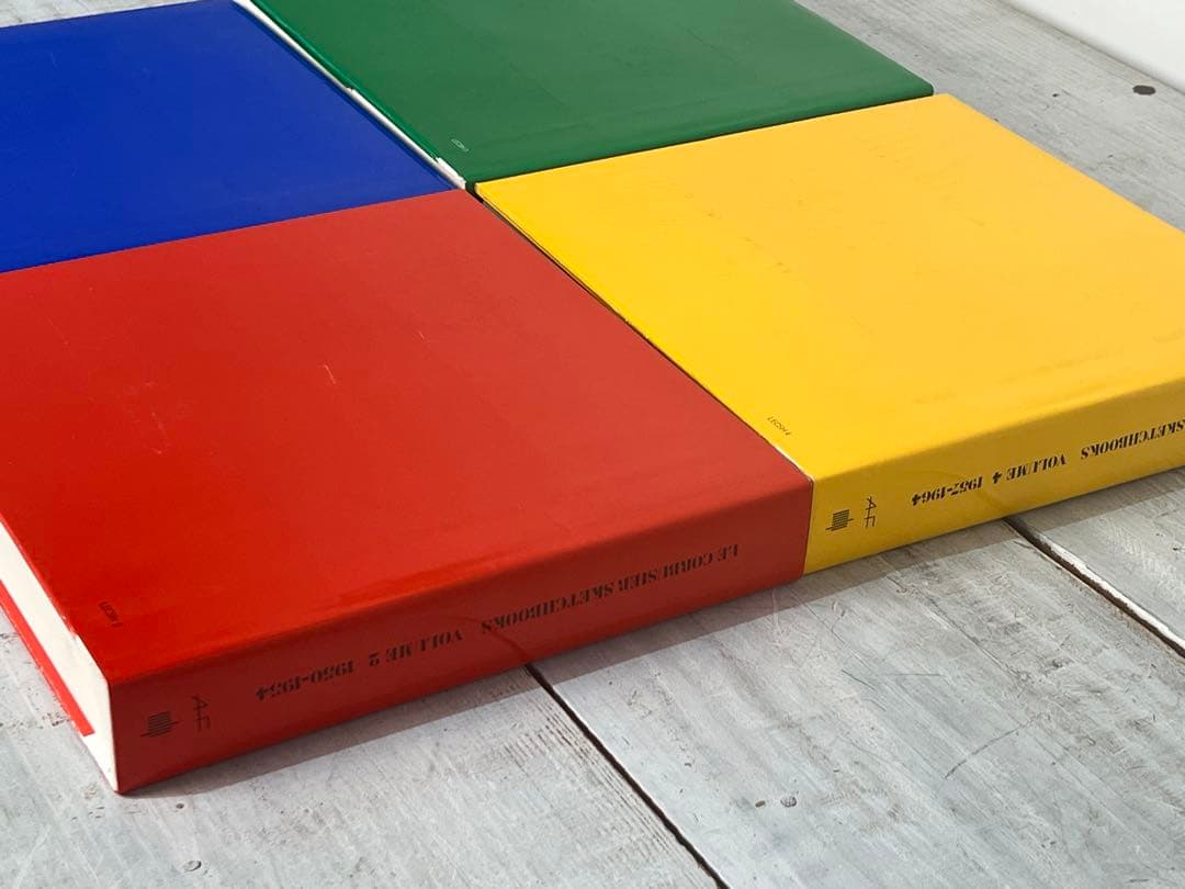 【mats】LE CORBUSIER SKETCHBOOKSスケッチ全4巻