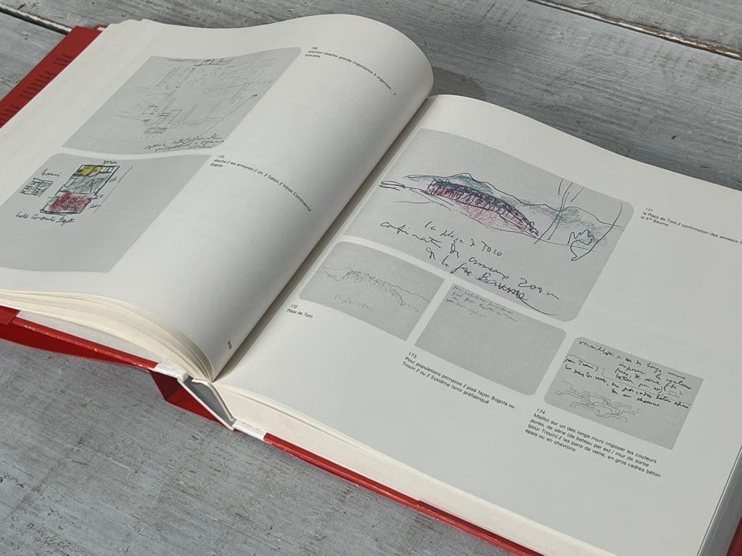 【mats】LE CORBUSIER SKETCHBOOKSスケッチ全4巻