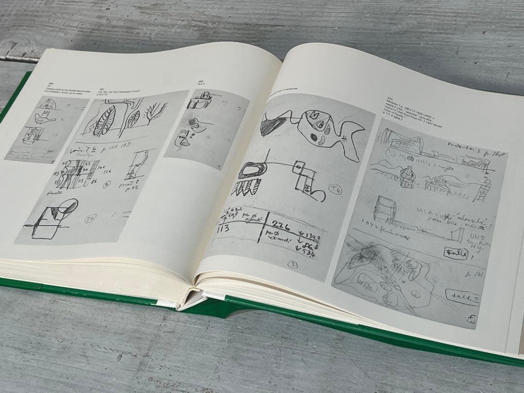 【mats】LE CORBUSIER SKETCHBOOKSスケッチ全4巻