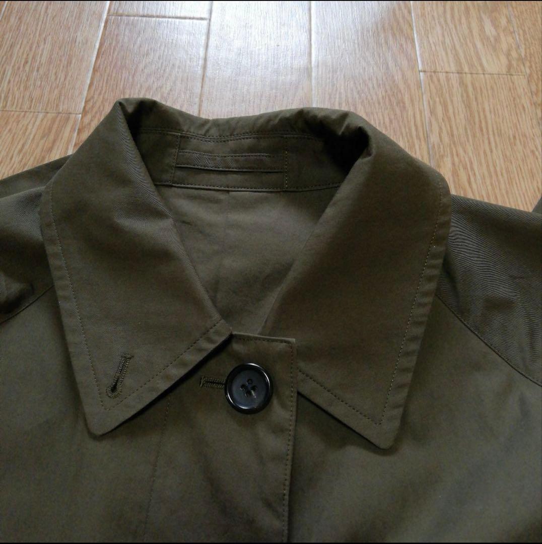 MARGARET HOWELL ステンカラーコート サイズI オリーブ