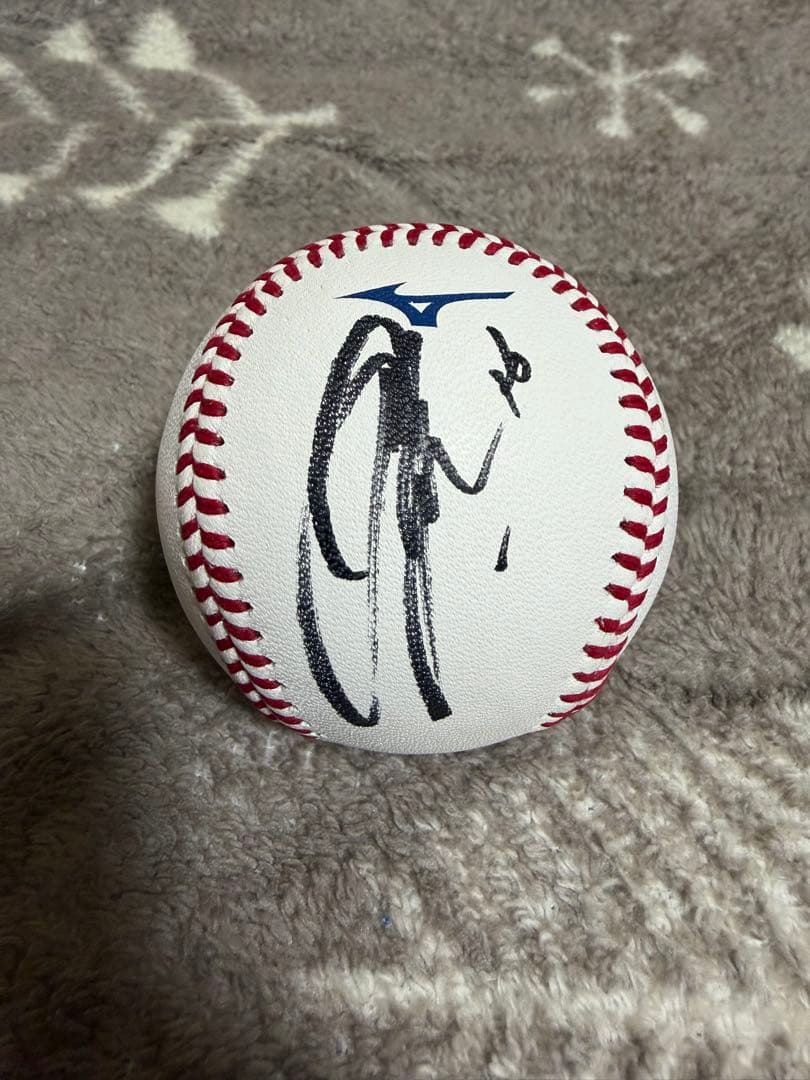 メ*6様 北海道日本ハムファイターズ 達孝太 直筆サインボール NPB公式球