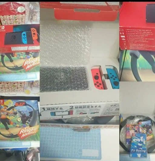 Nintendo Switch とRing Fit Adventure