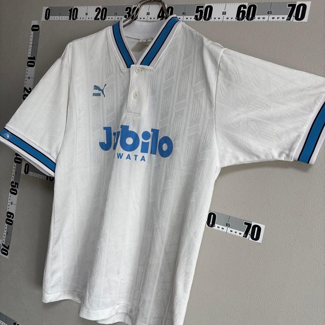 90s JUBILO ジュビロ磐田 プーマ ユニフォーム ゲームシャツ 白 L
