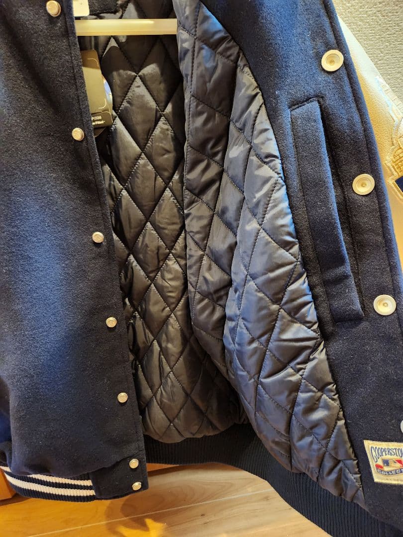 【新品未使用】ドジャース ニューエラ スタジャン ヴァーシティジャケット M