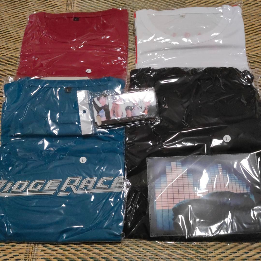 未使用品 リッジレーサー Tシャツ 4枚セット+iPhone5/5Sケース