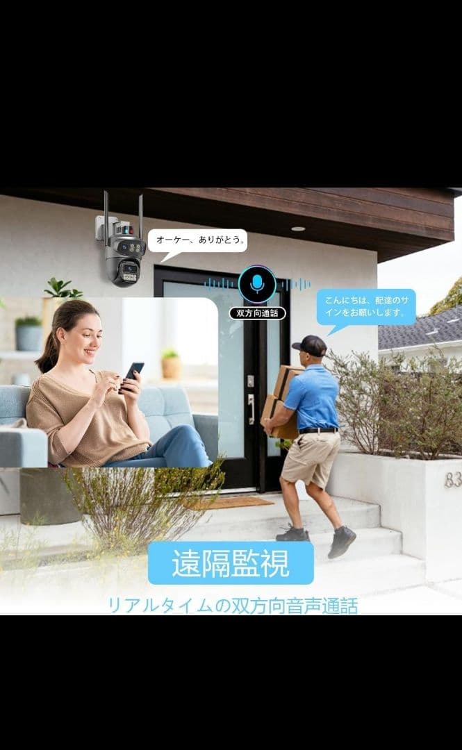 【未開封・未使用】GUOANVISION 防犯カメラ 監視カメラ s400