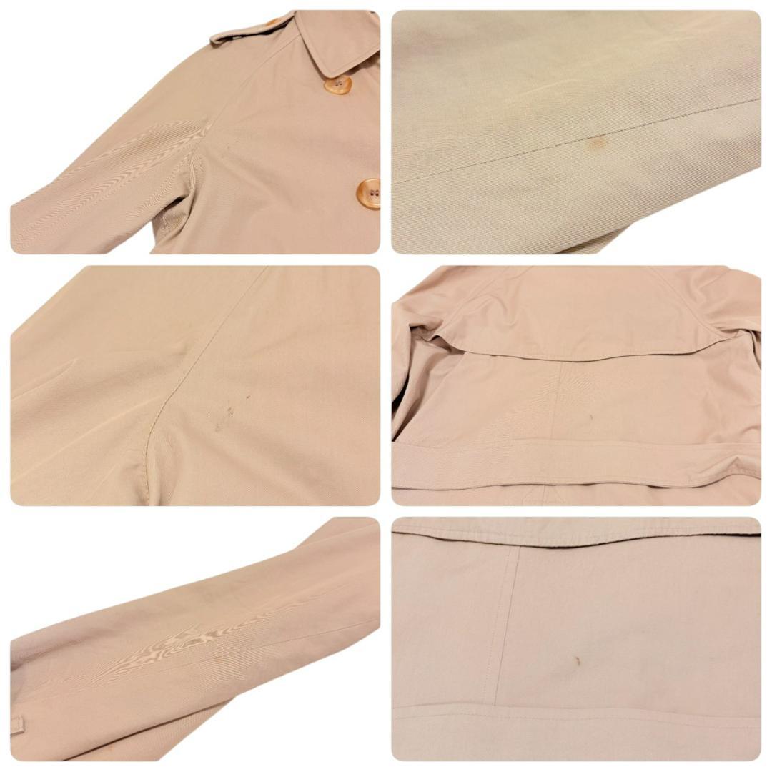 BURBERRY 腰ベルト ヴィンテージ コットン マキシ丈 トレンチコート