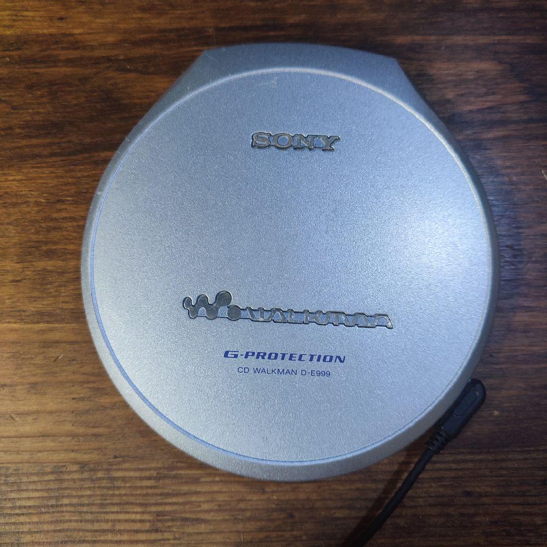 SONY CDウォークマン D-E999 リモコン付き