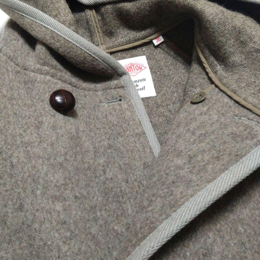 【新品タグ付き】DANTONダントン ウールモッサフードコート