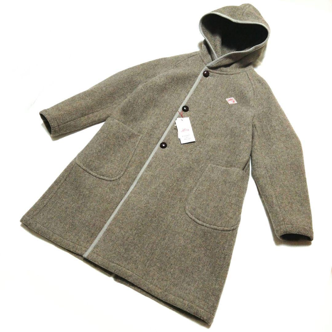 【新品タグ付き】DANTONダントン ウールモッサフードコート