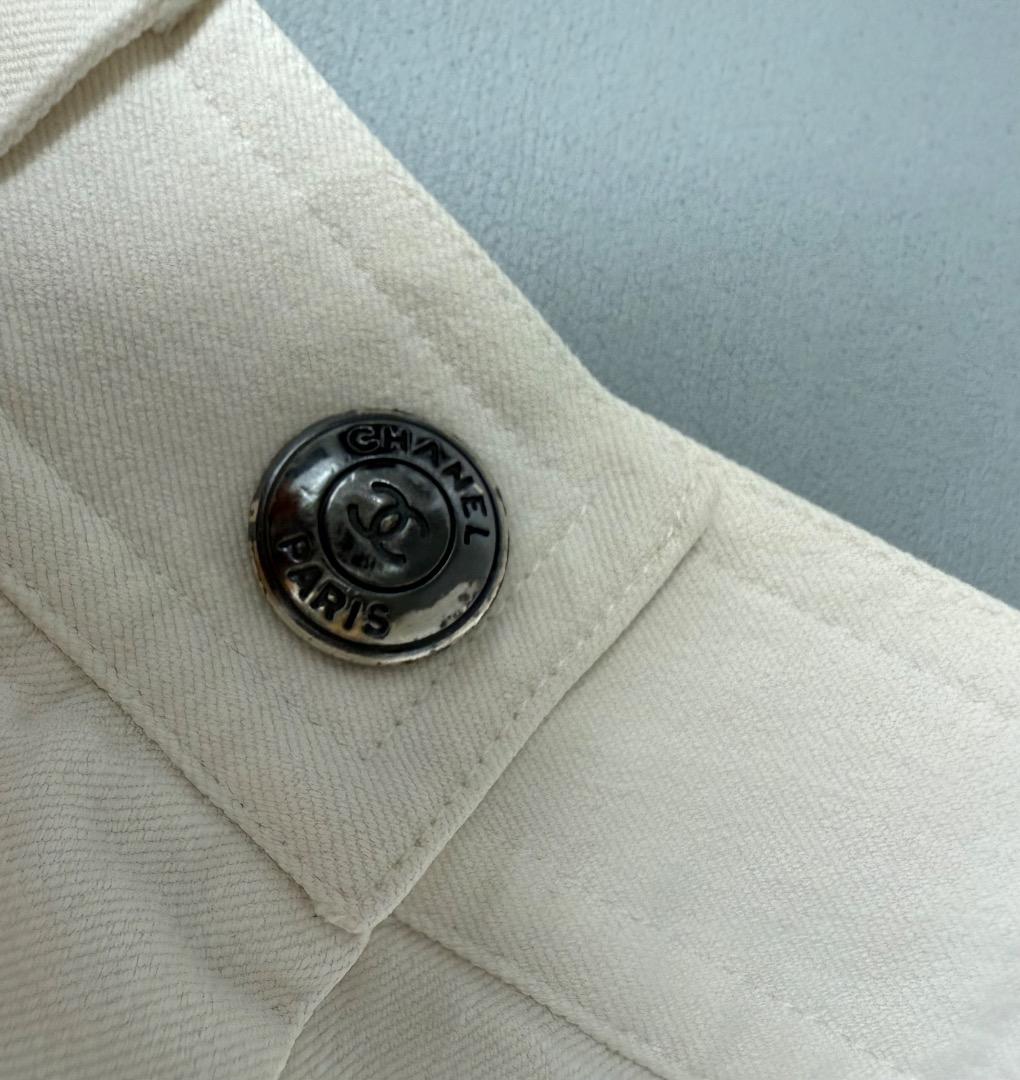 CHANEL デニムショートパンツ