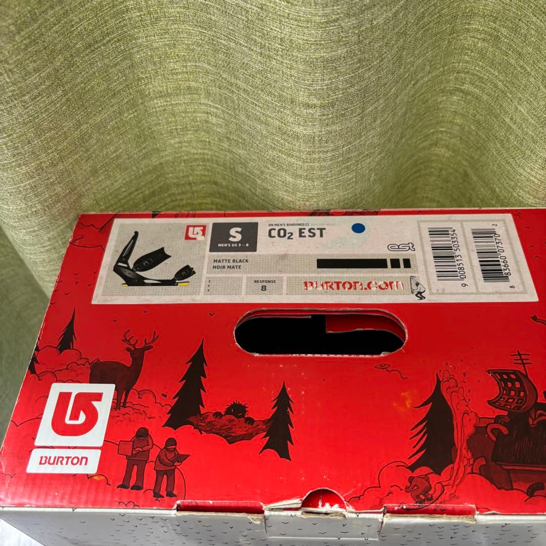 Burton CO2 EST ビンディング Sサイズ　マットブラック　バートン