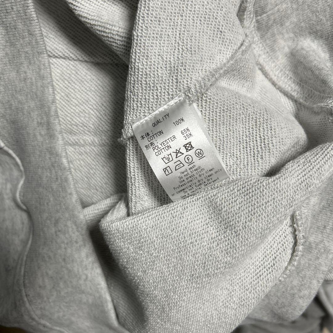 リハーズオール　フリンジジャガードスウェットパーカー　RehersalL