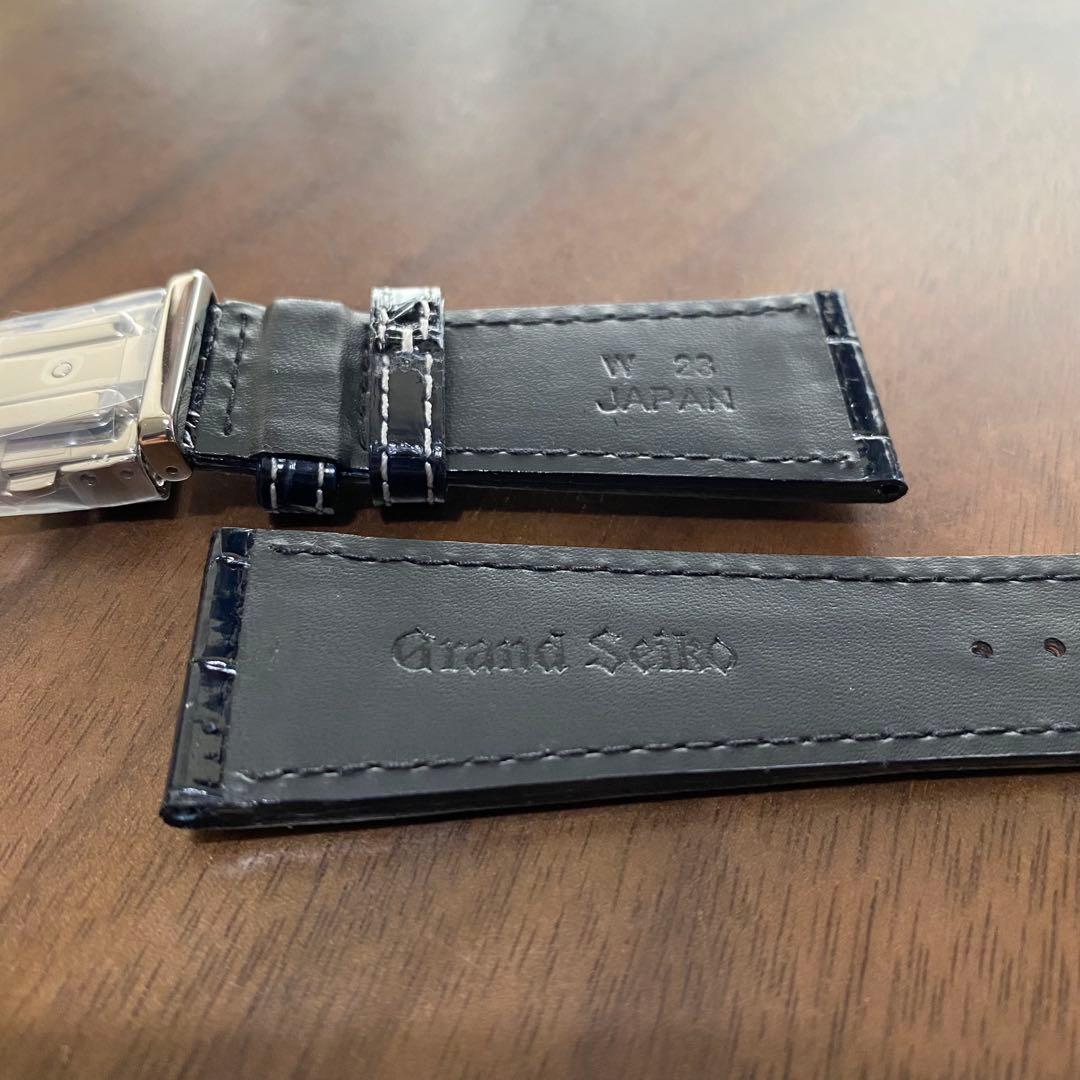 新品未使用　GRAND SEIKO グランドセイコー　純正ベルト　Dバックル