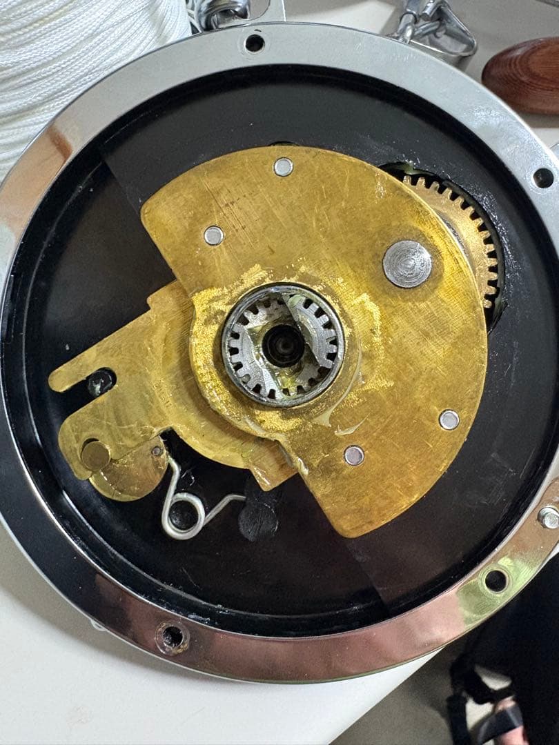 Penn SENATOR 12/0 ハンドルドラグ ピニオンギア強化済み