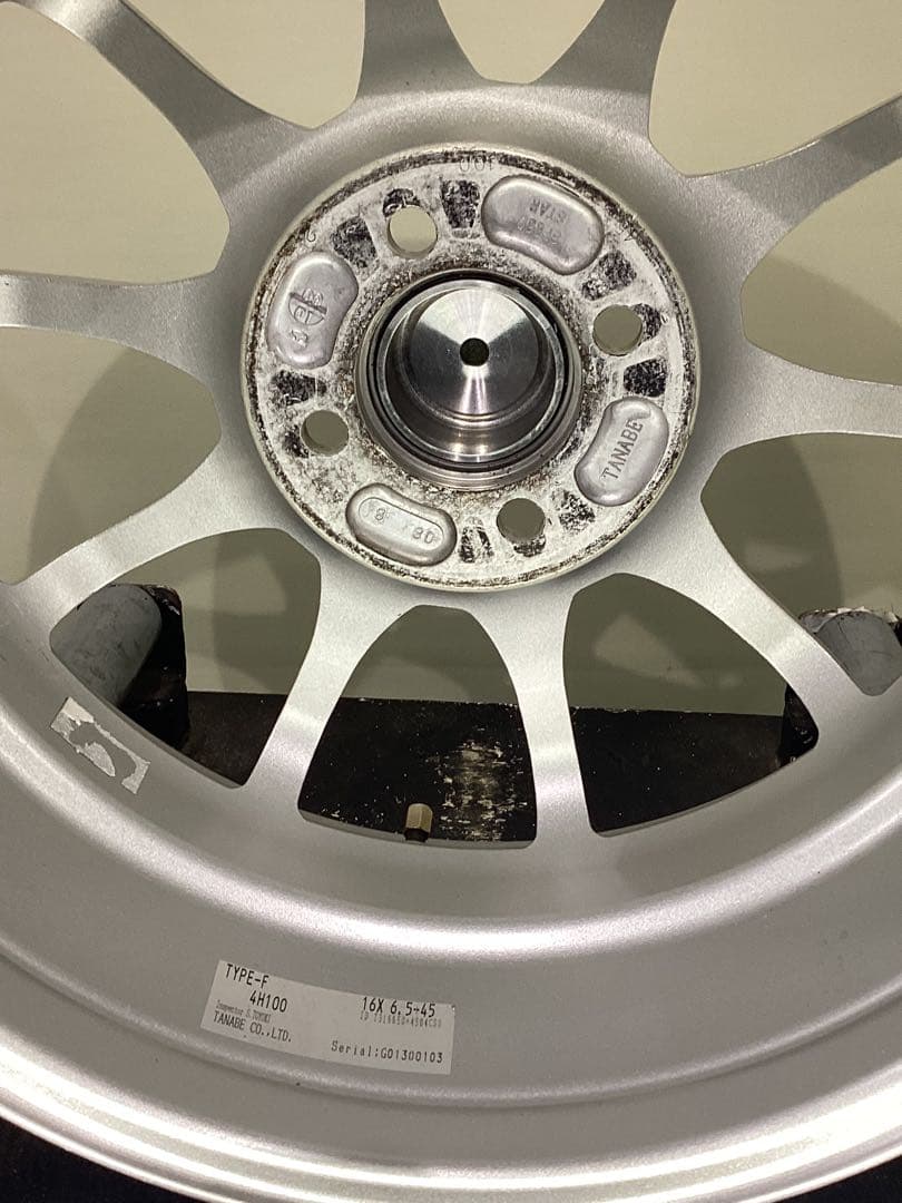 Y136[送料無料]TANABE SSR TYPE F 16X6.5J