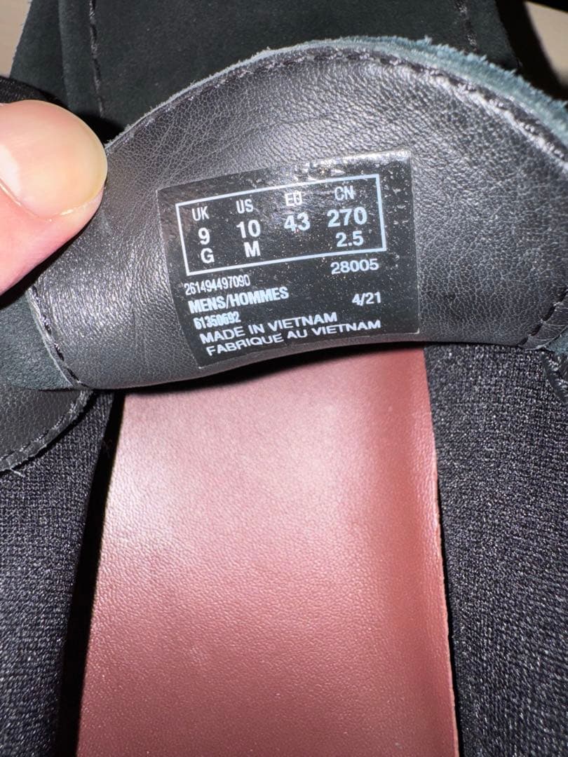 Clarks クラークス ワラビー ゴアテックス gtx 27cm