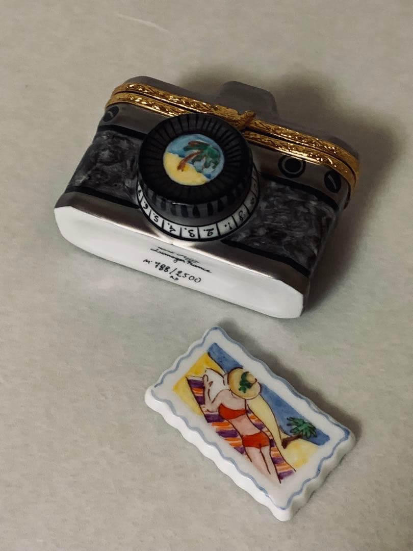 リモージュボックス　カメラ　ピルケース　小物入れ