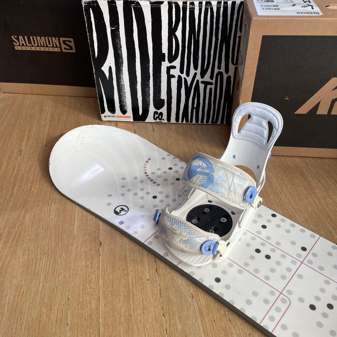 MOSS×FASTEC　良質国産　モス　スノーボードセット　バイン付