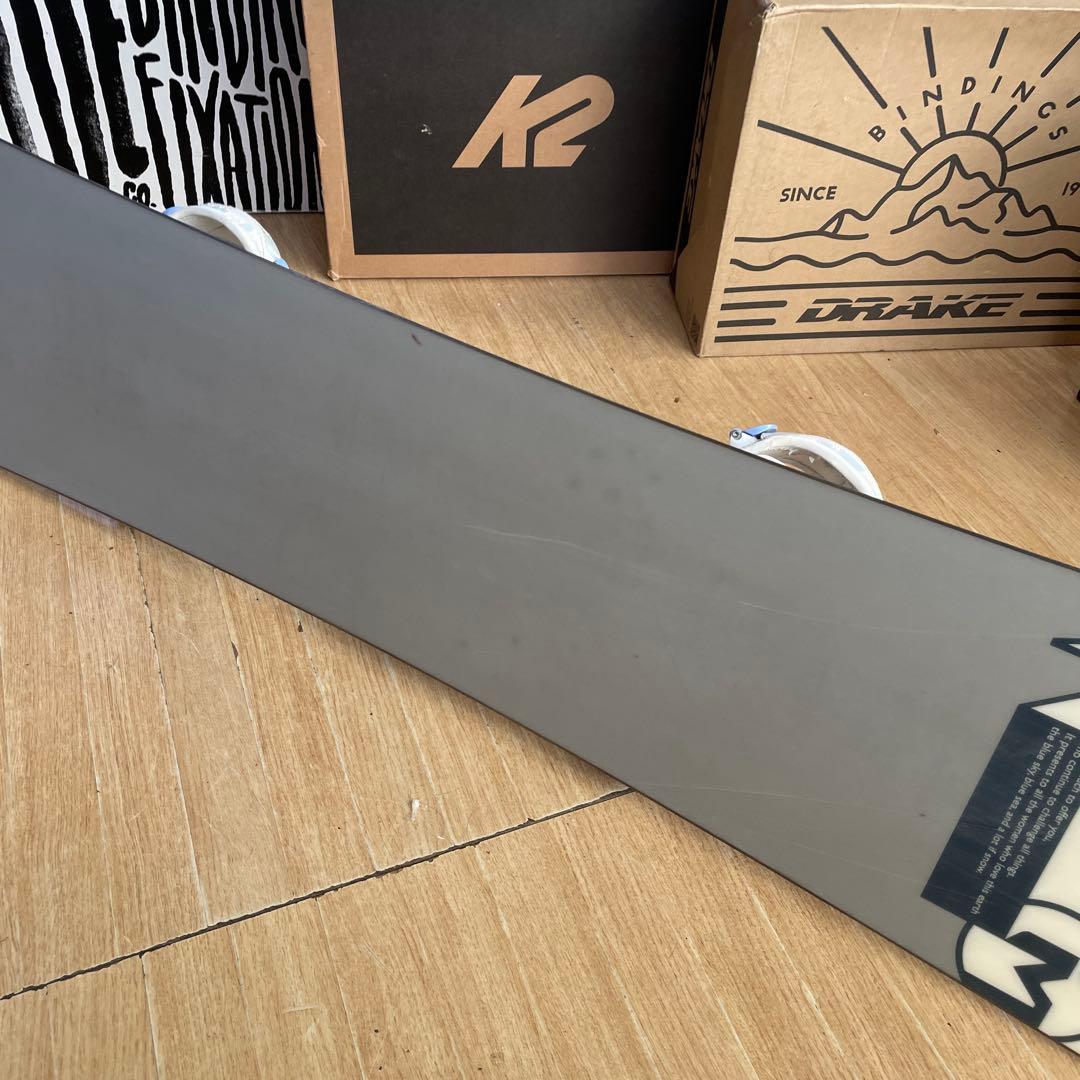 MOSS×FASTEC　良質国産　モス　スノーボードセット　バイン付