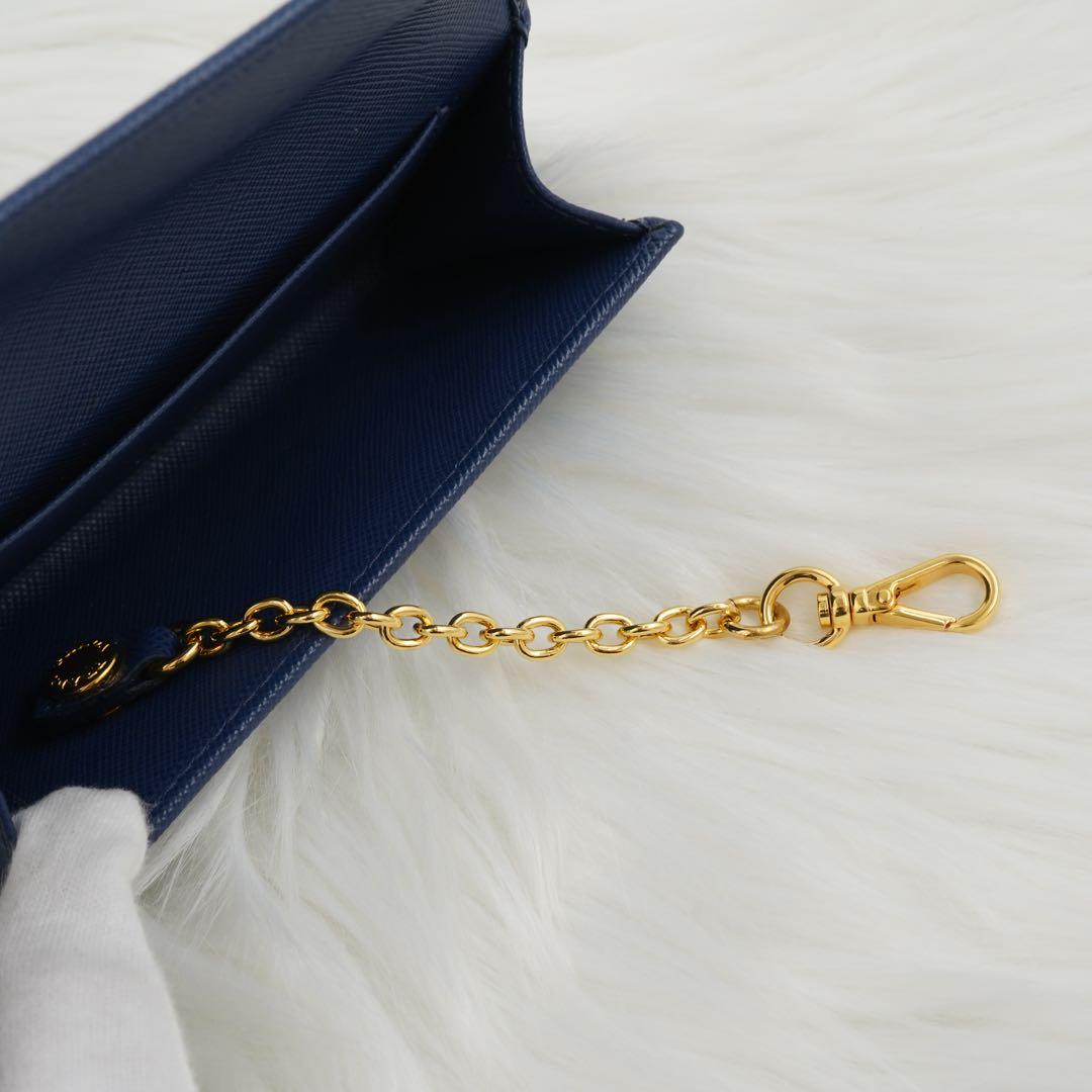 新品未使用品　箱・カード付き　PRADA プラダ　キーケース　サフィアーノレザー