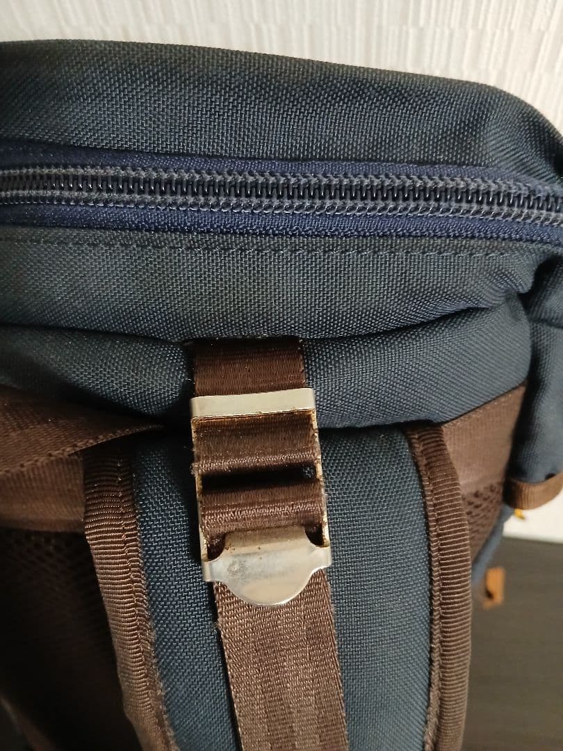 と*。様 マスターピース　ポテンシャル　ネイビー キャンバス スエード リュック