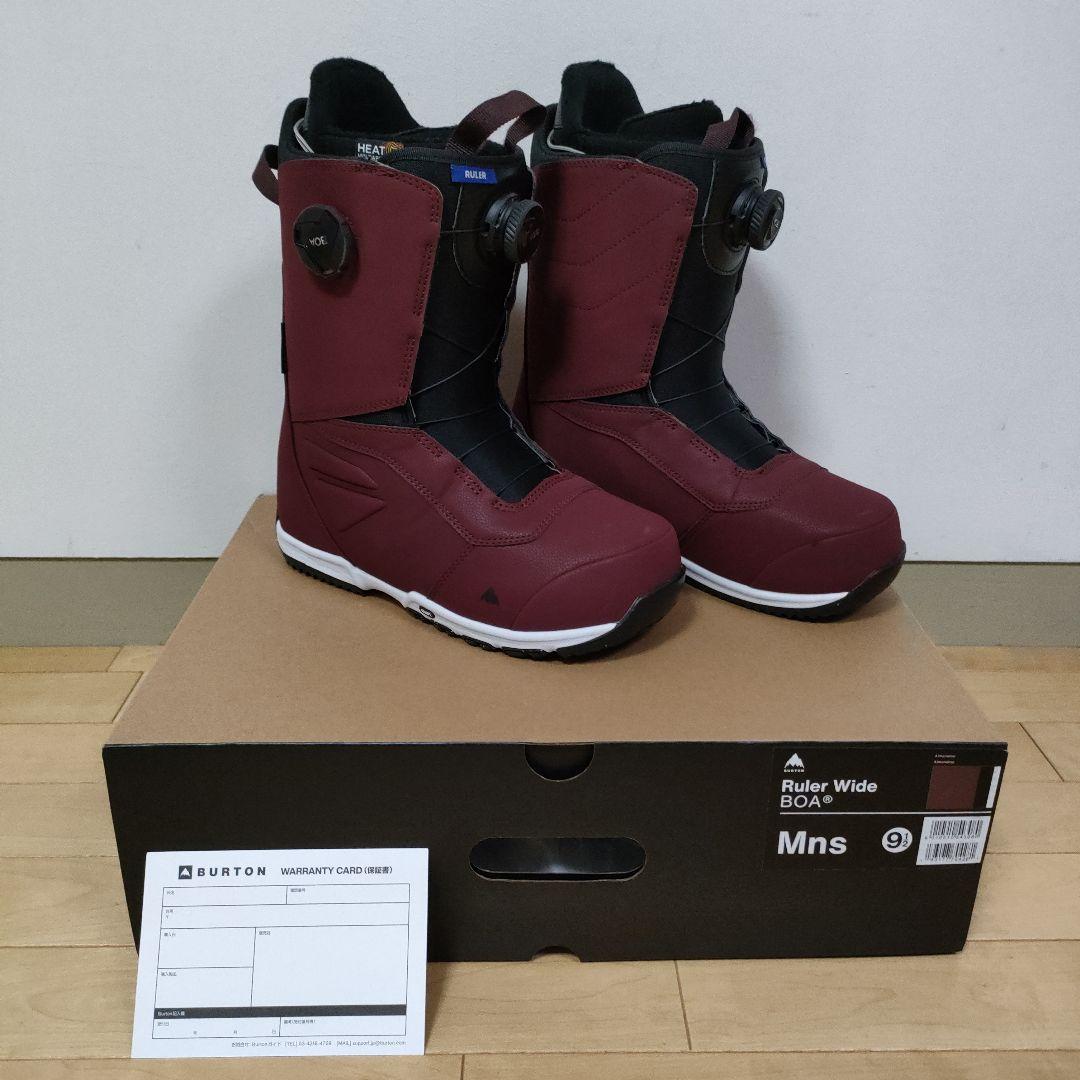 中古　23-24BURTON Ruler Wide BOA 27.5cmグラトリ