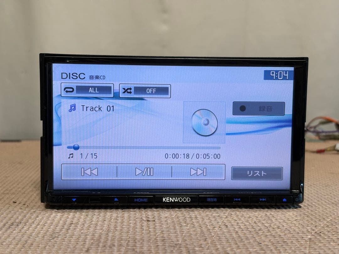 MDV-D502BT ケンウッド　SDナビ　フルセグ　Bluetooth