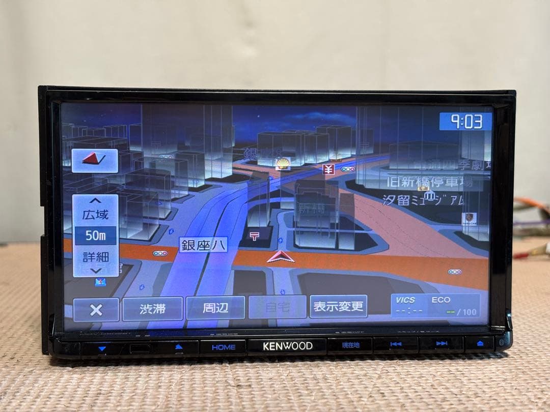 MDV-D502BT ケンウッド　SDナビ　フルセグ　Bluetooth