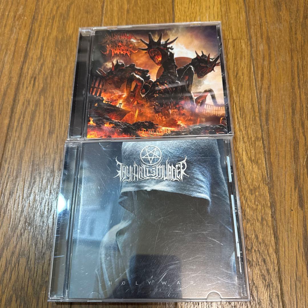 洋楽 THY ART IS MURDER hate HOLY WAR cd