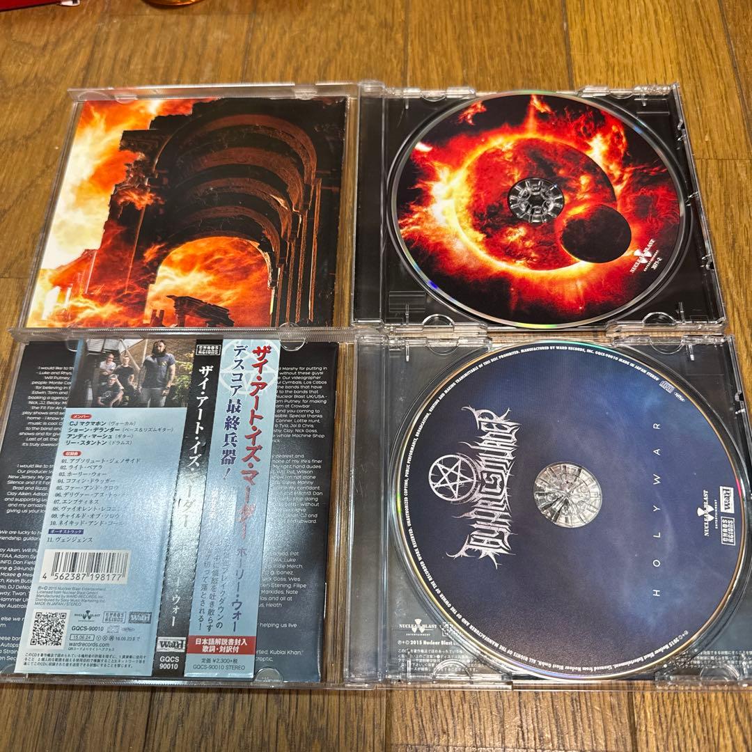 洋楽 THY ART IS MURDER hate HOLY WAR cd