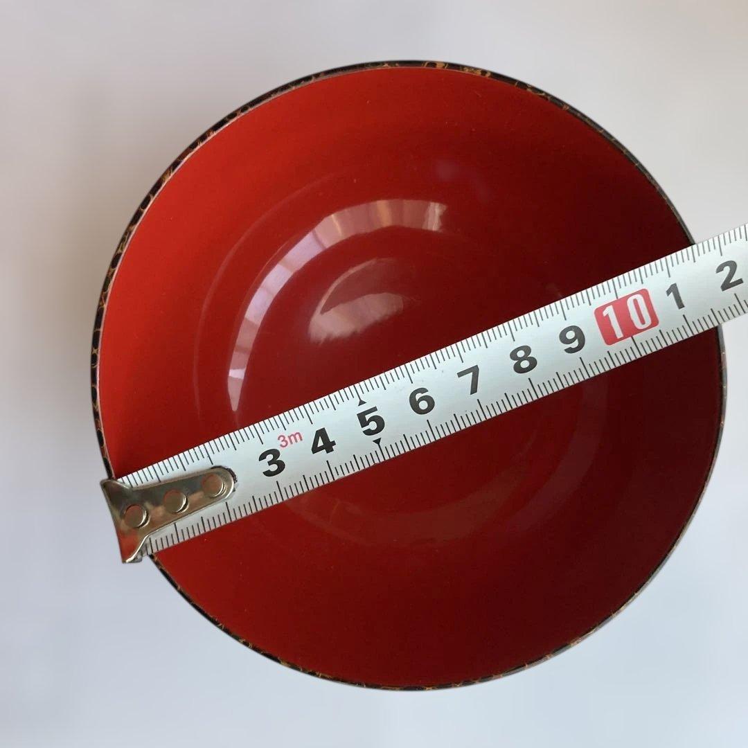 汁椀　津軽塗　5客