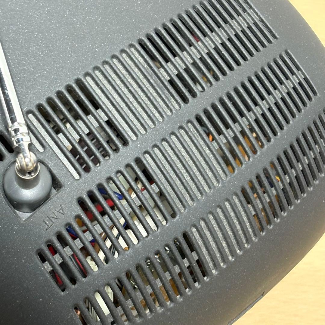 Panasonic TH-8U4 小型ブラウン管テレビ レトロ アンテナ付き