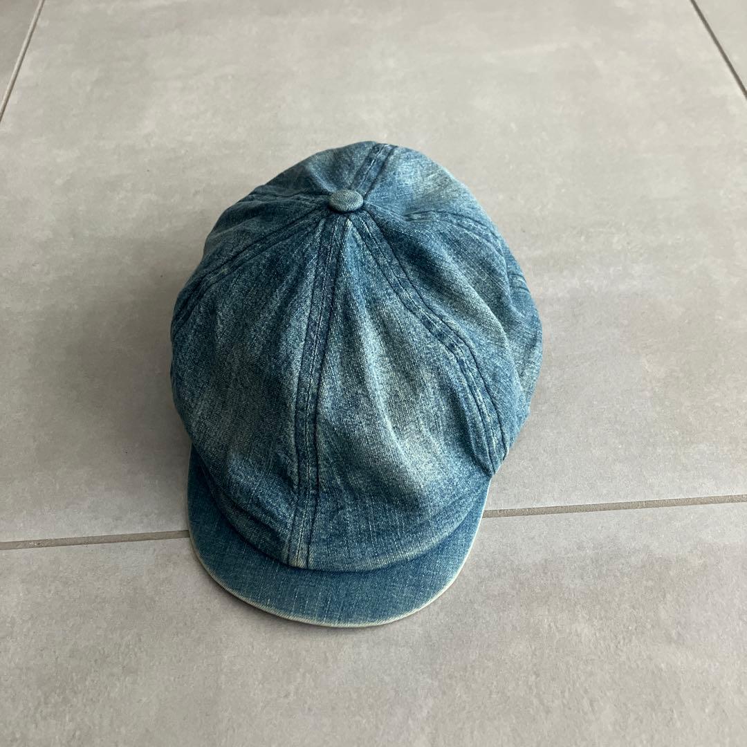RRL デニムキャスケット キャップ DOUBLE RL