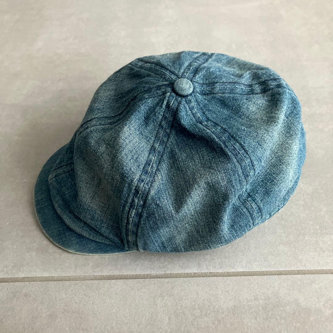 RRL デニムキャスケット キャップ DOUBLE RL