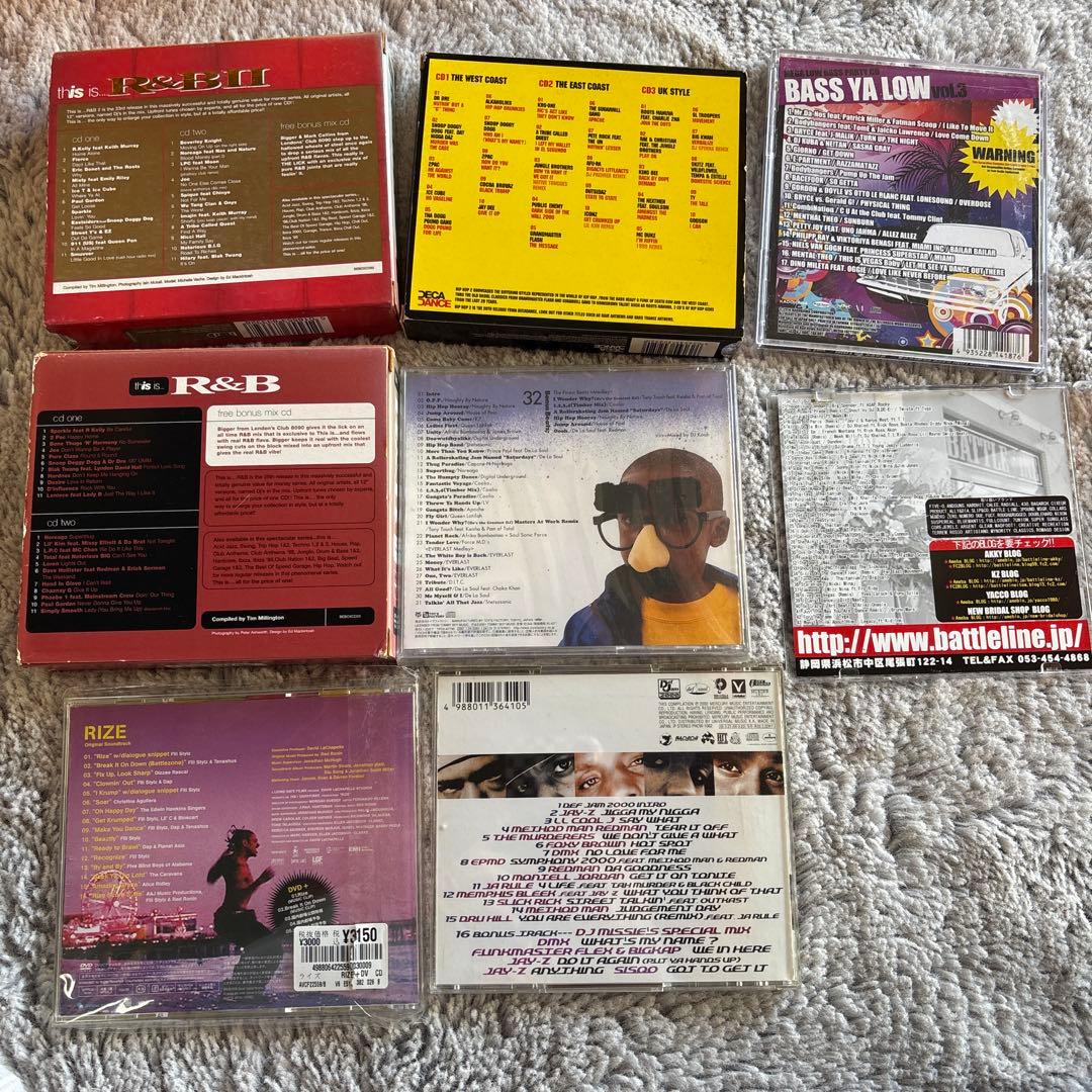 HIPHOP R&B CD まとめ売り　74枚