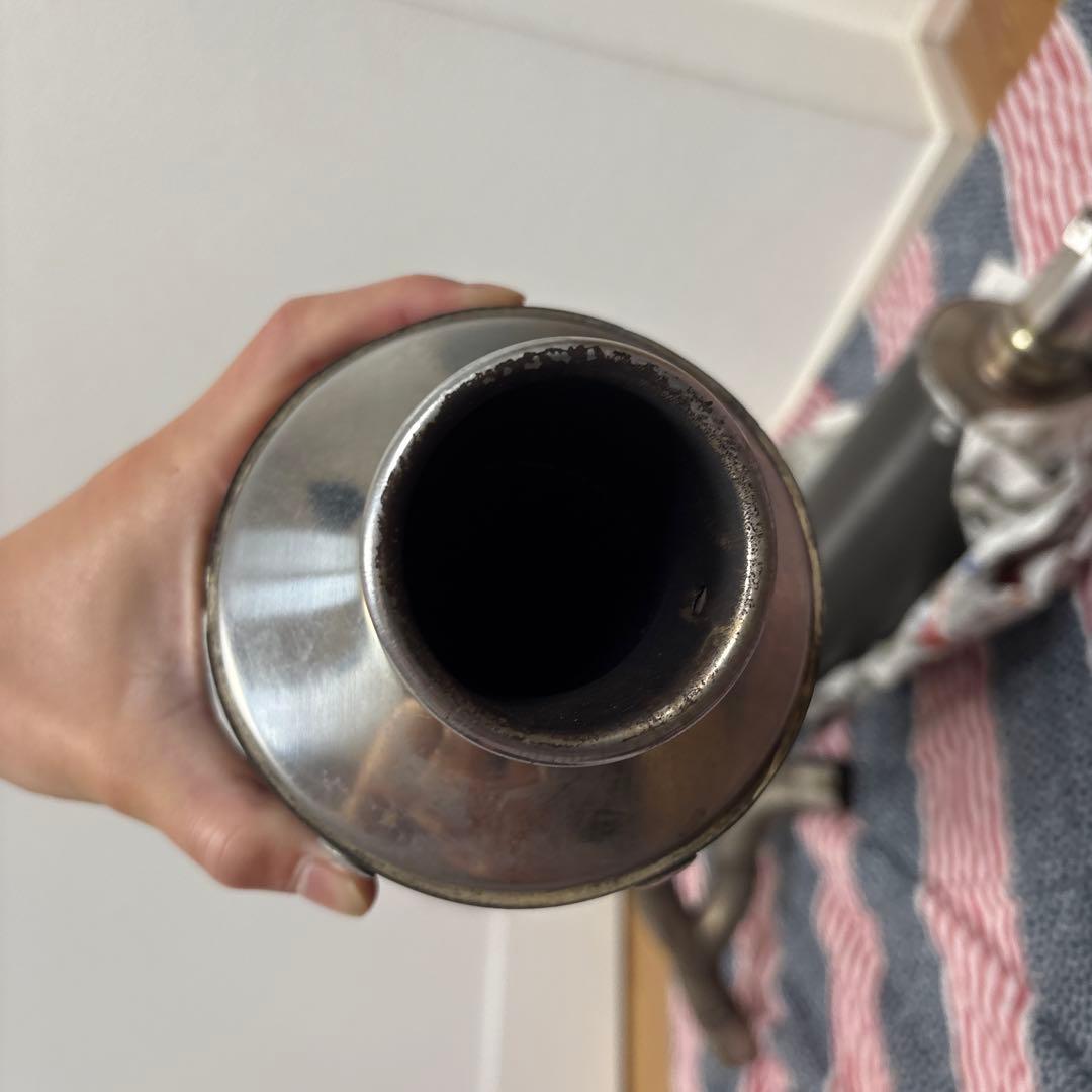 ホーネットヤマモトレーシングマフラー2本だし