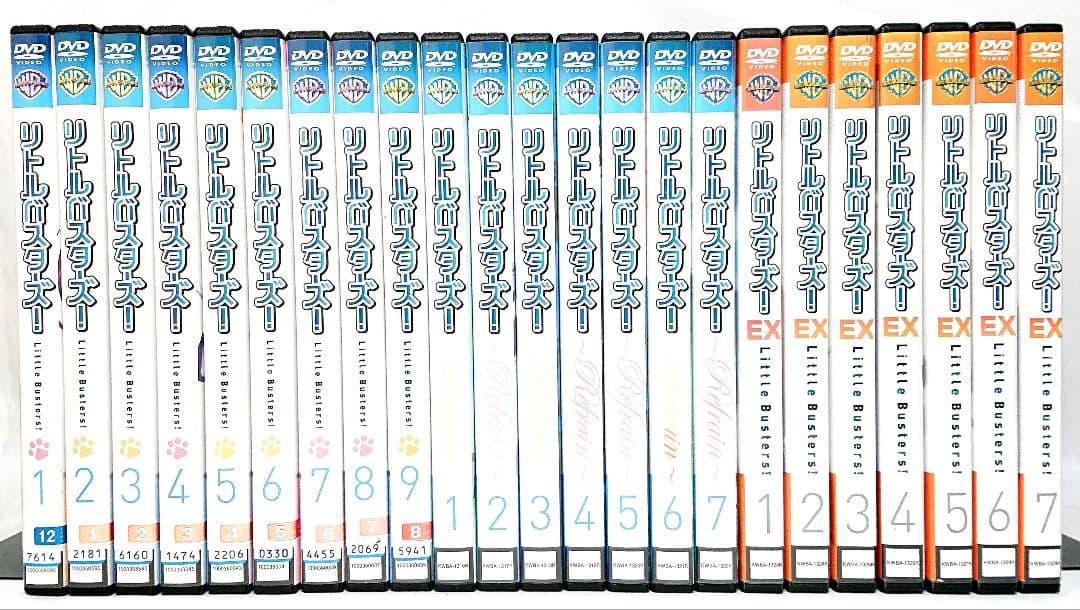 リトルバスターズ!【1期+2期+OVA】DVD 全23巻セット