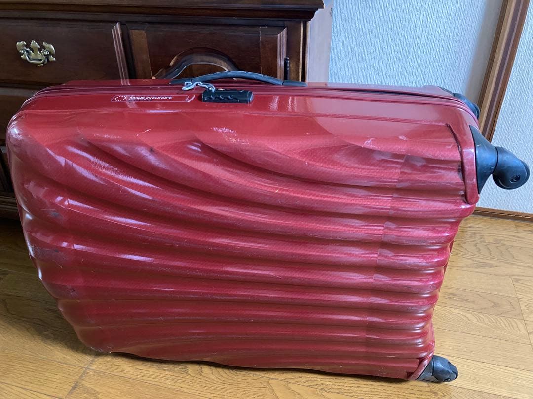 6/12朝7時までお値下げ！サムソナイト スーツケース144L ワインレッド