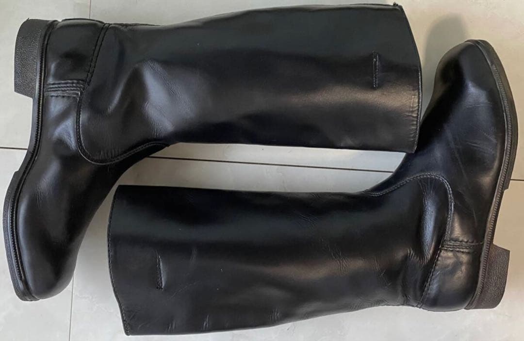 東ドイツ軍 NVA 将校用 パレードブーツ ジャックブーツ 28cm 実物 新品