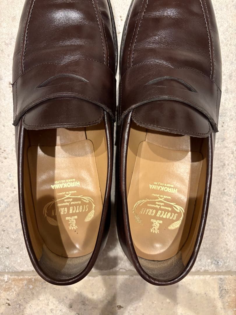 スコッチグレイン ヴェント VENTO ローファー 2268 25 DBR