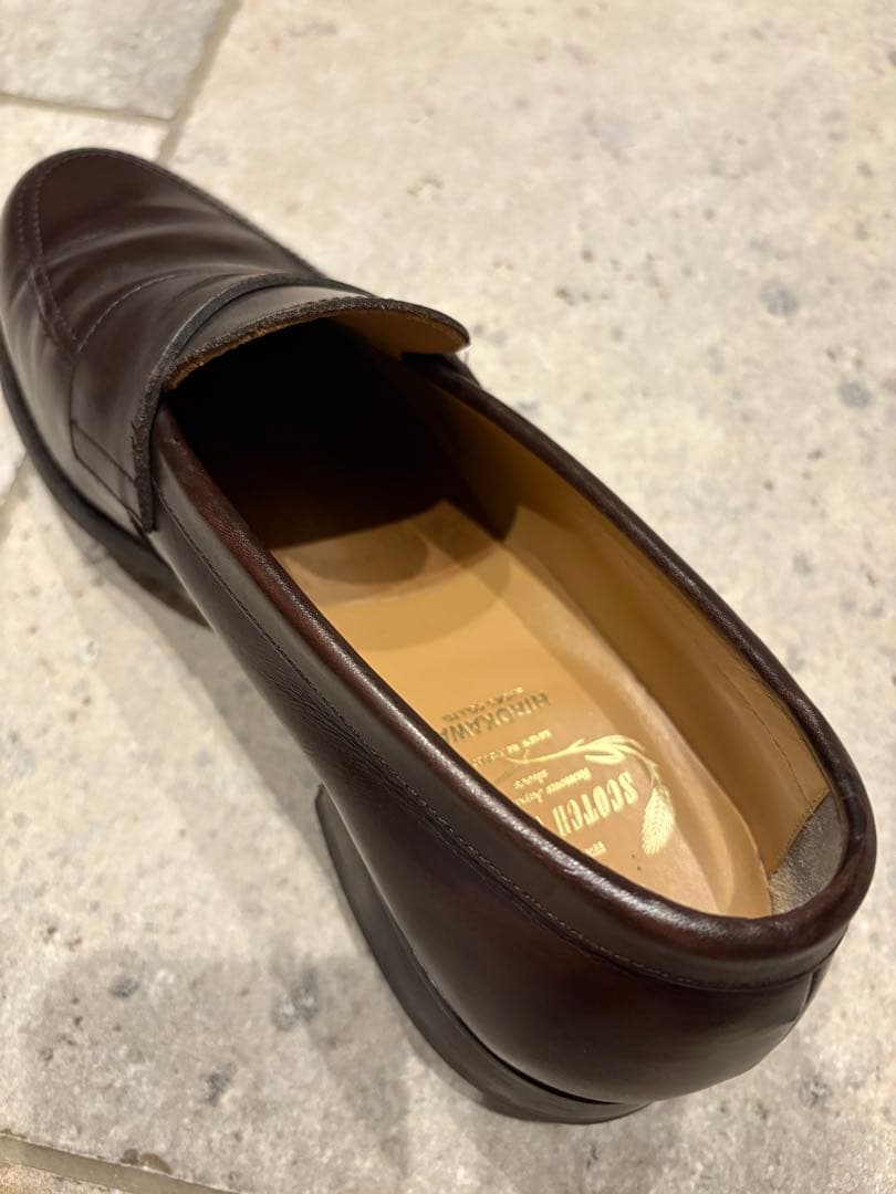 スコッチグレイン ヴェント VENTO ローファー 2268 25 DBR