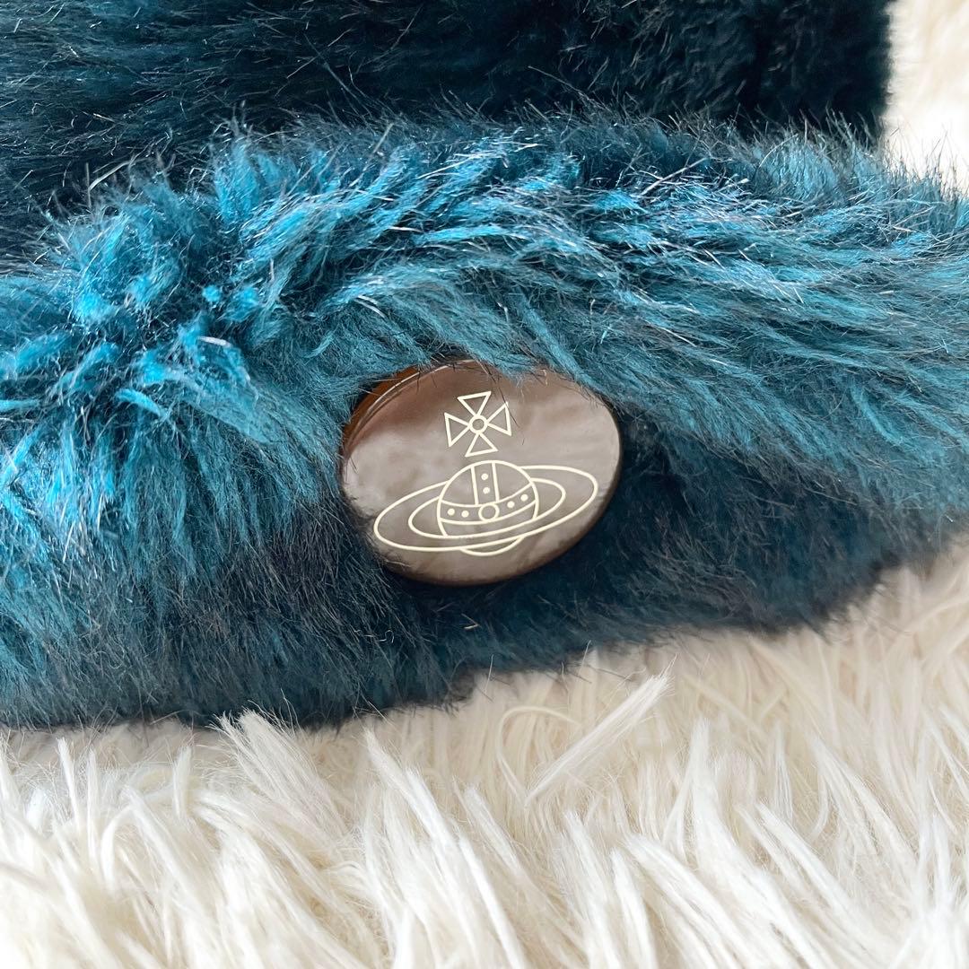 vivienne westwood フェイクファー バケットハット オーブ