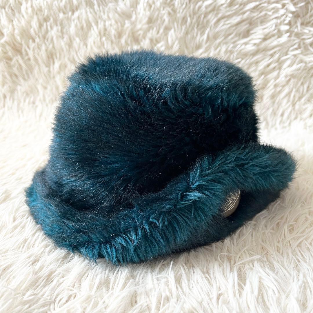 vivienne westwood フェイクファー バケットハット オーブ