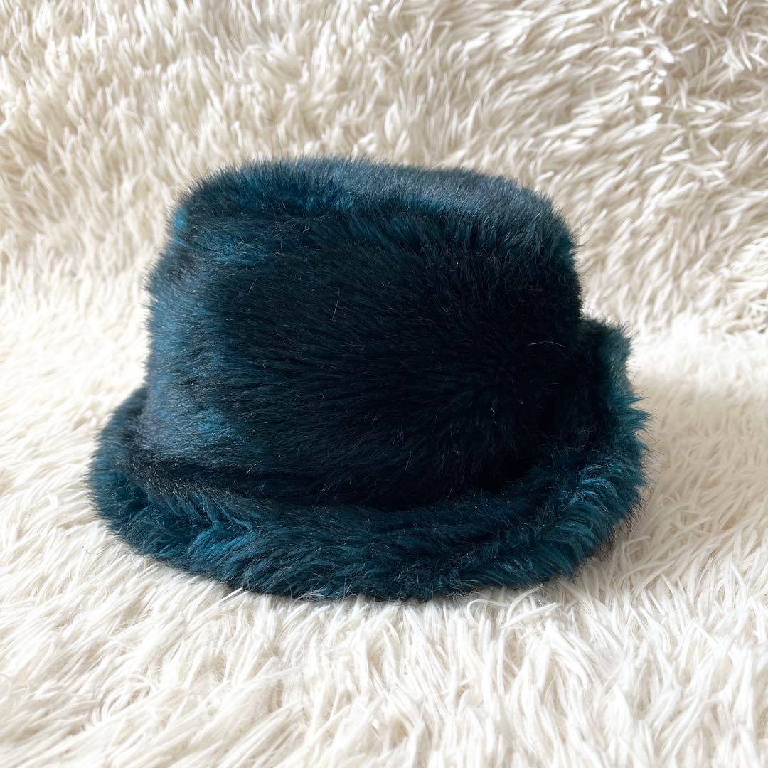 vivienne westwood フェイクファー バケットハット オーブ