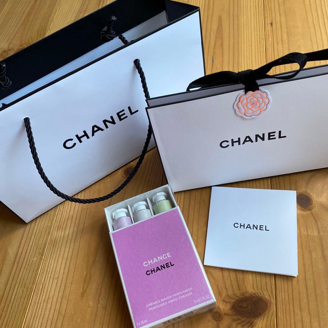 さんさん シャネル　チャンス　ハンドクリーム