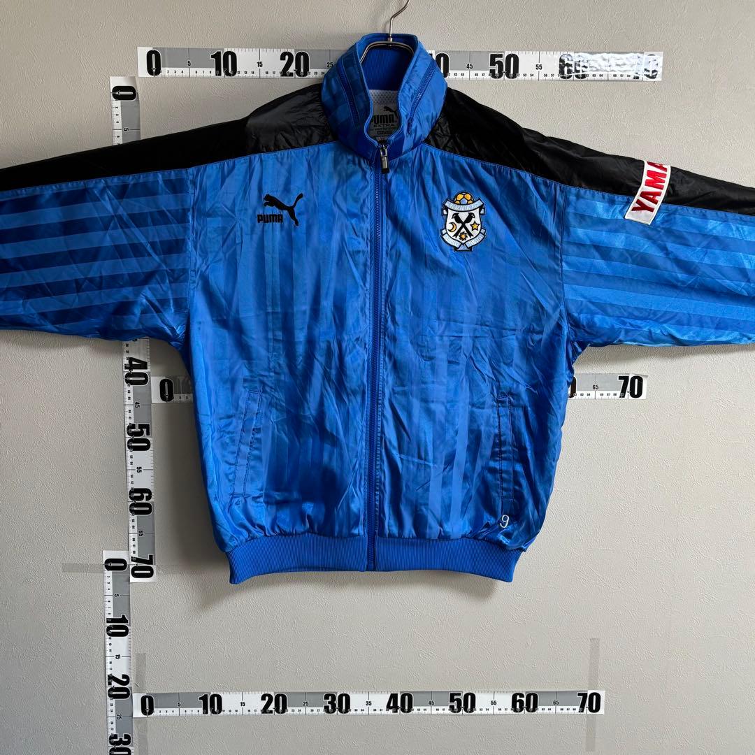 上下セットXO PUMAプーマ ヤマハジュビロ磐JUBILO ナイロンジャケット